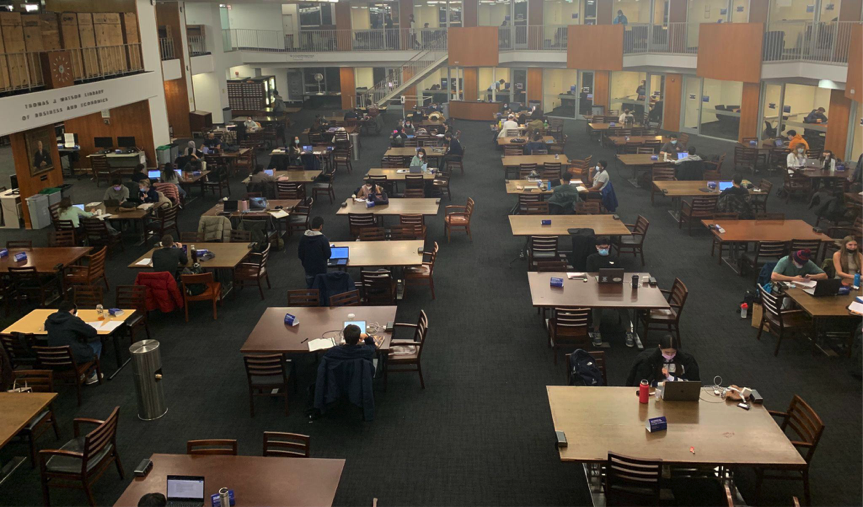 コロンビア大学の図書館