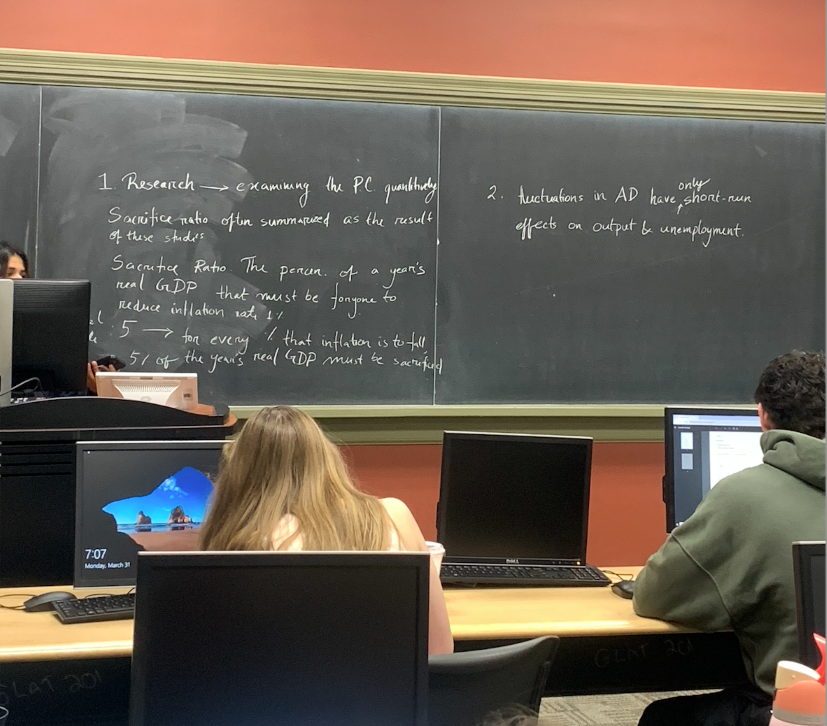 経済学の授業