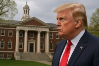 ハーバード vs トランプ：留学生と大学の生き残り戦略イメージ