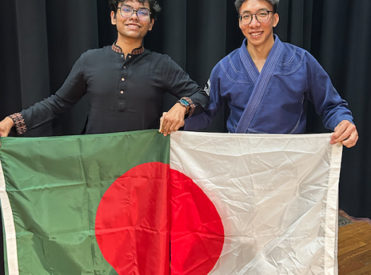 アメリカの大学で留学生の一大イベント！！ 日の丸を掲げてきました！イメージ