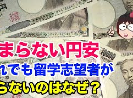 止まらない円安、それでも留学志望者が減らないのはなぜ？イメージ