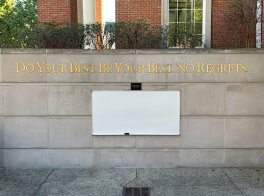 “Do Your Best. Be Your Best. No Regrets.”イメージ