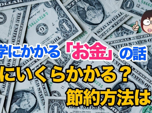 留学にかかる「お金」の話。年にいくらかかる？ 節約方法は？イメージ