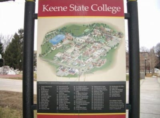 留学生のためのアメリカ大学キャンパス訪問記：Keene State College　キーン・ステート・カレッジイメージ