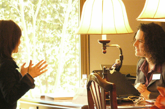 出張入試の様子